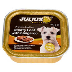 Premium Dog Food Meaty Loaf with Kangaroo 100g